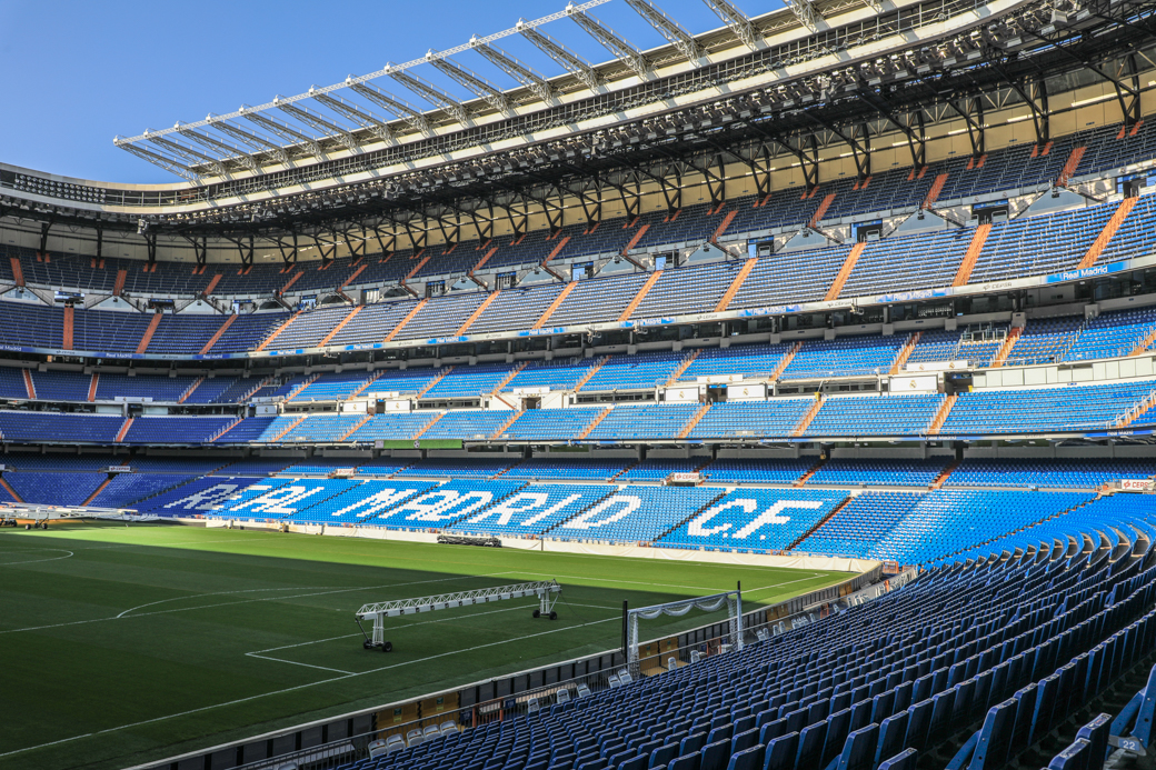 binnenkant Real Madrid stadion